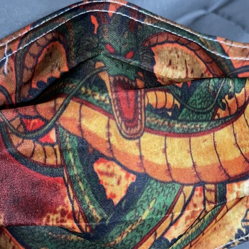 New anime snake face mask